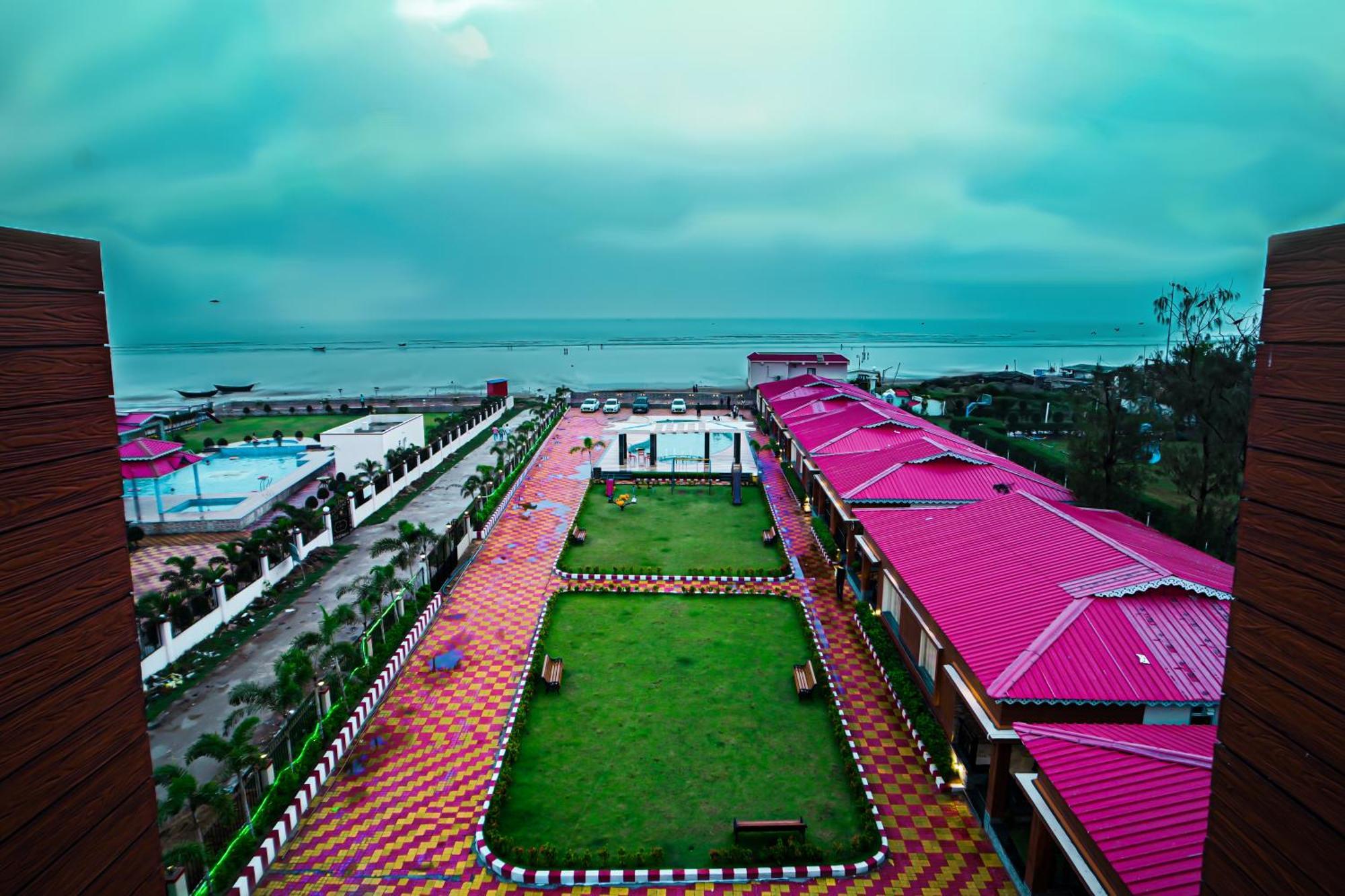 Prasant On Beach Resort !! Lift - Wifi -Restaurant-Parking Facilities-Newly Decorated Room !! Mandarmani Exterior photo